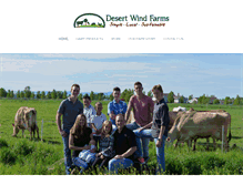 Tablet Screenshot of desertwindfarms.com